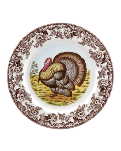 Spode Woodland Turkey Round Platter