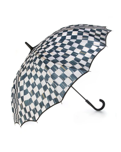 Mackenzie-childs Courtly Check Seamless Umbrella