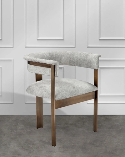 Interlude Home Darcy Hairhide Dining Chair