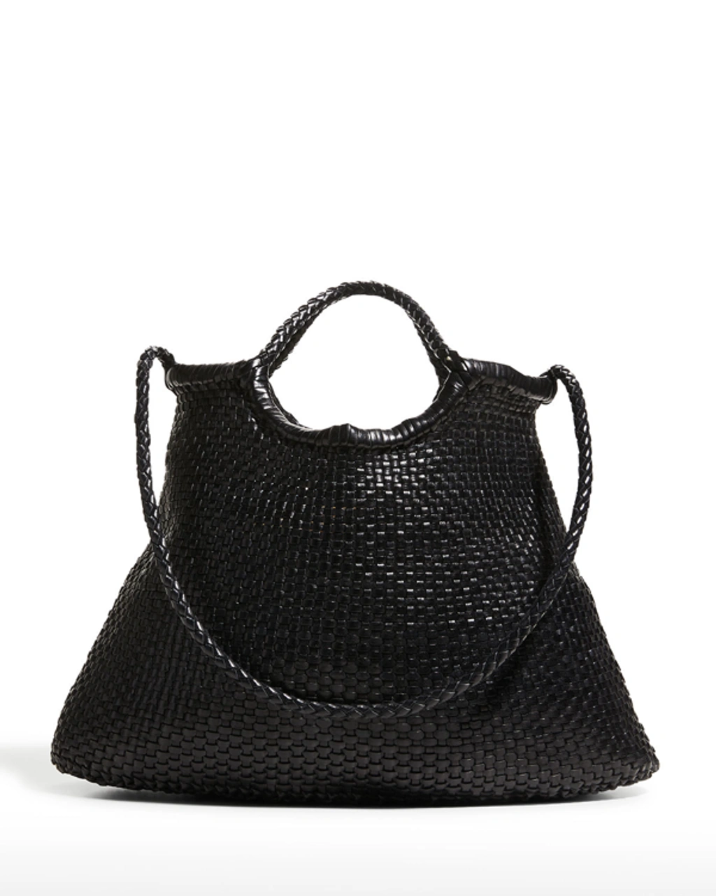 Dragon Diffusion Madame Myriam Woven Tote Bag In Black | ModeSens