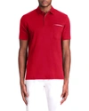 Bugatchi Men's Pima Cotton Polo Shirt In Ruby
