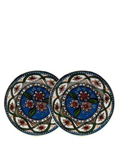 La Doublej Sacred Circle Set Of 2 Dessert Plates