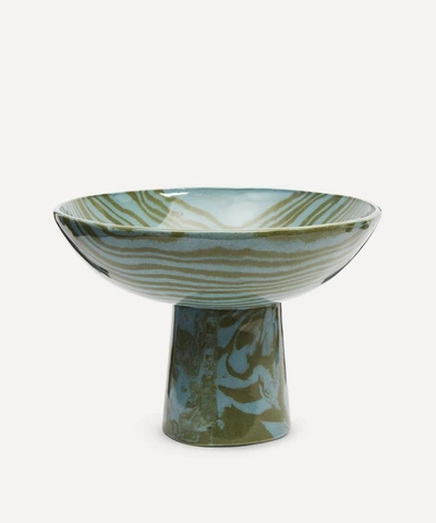 Henry Holland Studio Green And Blue Small Chalice Bowl In Blue/green