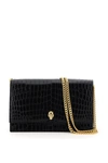 Alexander Mcqueen Skull Mini Bag In Black