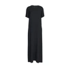 The Row Essentials Robi Crepe Maxi Dress In Black