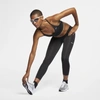 Nike Women's Fast Mid-rise Crop Running Leggings In Black