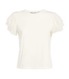 ALICE AND OLIVIA LACE-SLEEVE DARCELLE T-SHIRT,16885697