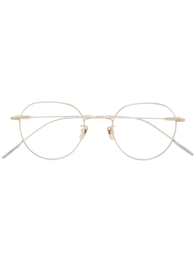 Gentle Monster Yona 031 Round-frame Glasses In Gold & Silver