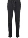 James Perse Fleece Pull On Sweatpants In Grey