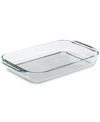 PYREX 15" X 10" LARGE GLASS BAKING DISH