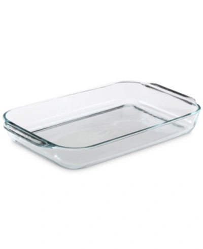Pyrex 15" X 10" Large Glass Baking Dish In Clear