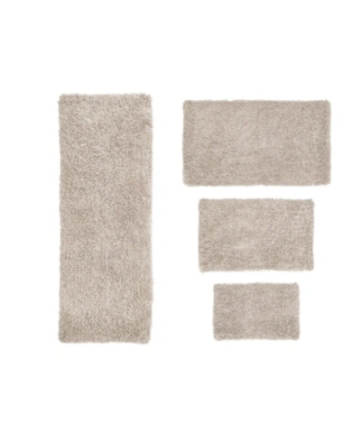 Home Weavers Fantasia Bath Rug 4 Pc Bedding In Natural