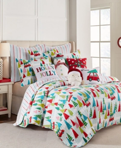 Levtex Holly Jolly Quilt, Full/queen In Multi