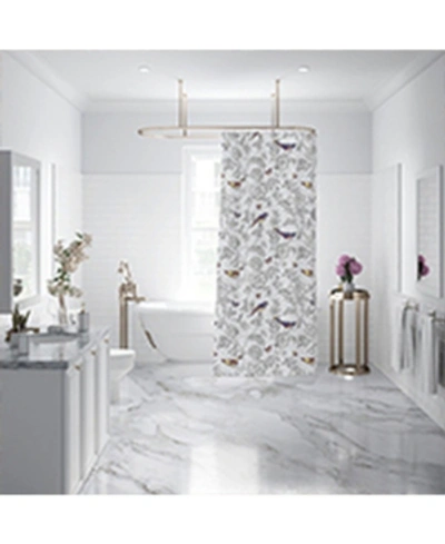 Levtex Home Mockingbird Shower Curtain In White