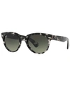 Ray Ban Ray-ban Womens Brown Rb2199 52 Orion Acetate Sunglasses In Gray Havana/grey Gradient Dark Grey