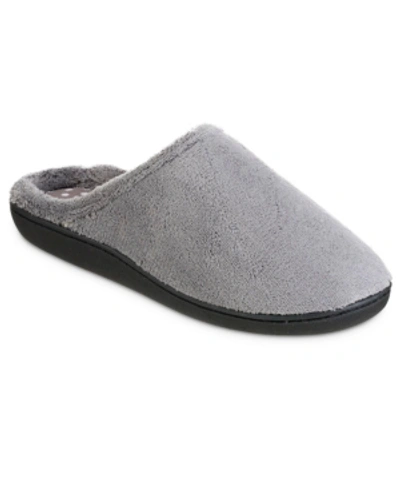Isotoner Signature Isotoner Women's Microterry Secret Sole Clog Slipper In Ash