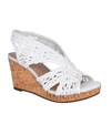 IMPO TERINEE WOVEN RAFFIA WEDGE SANDAL WOMEN'S SHOES