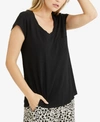 SANCTUARY TRAVELER TWIST SCOOP-NECK T-SHIRT