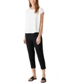 Eileen Fisher Women's Slim Cropped Pants In Black