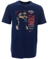 Nike New Orleans Pelicans Men's Player Photo T-shirt In Black