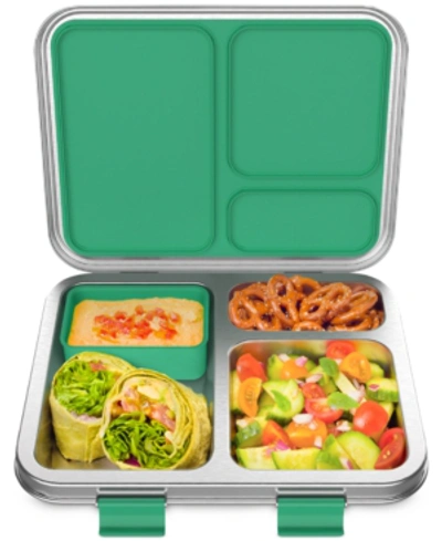 Bentgo Kids Stainless Steel Leak-resistant Lunch Box In Green