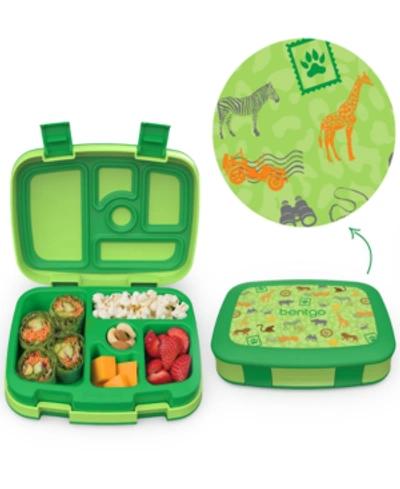 Bentgo Kids Leak-proof Printed Lunch Box In Safari