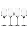 Villeroy & Boch Set Of 4 White Wine Goblets In Clear