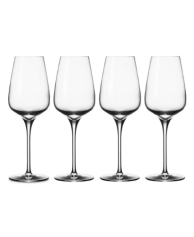 Villeroy & Boch Set Of 4 White Wine Goblets In Clear