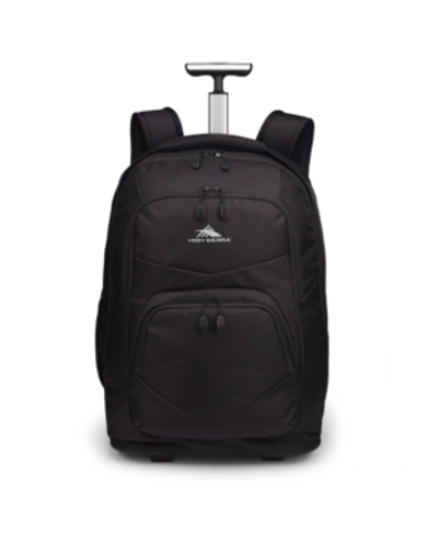 High Sierra Freewheel Pro Wheeled Backpack In Black