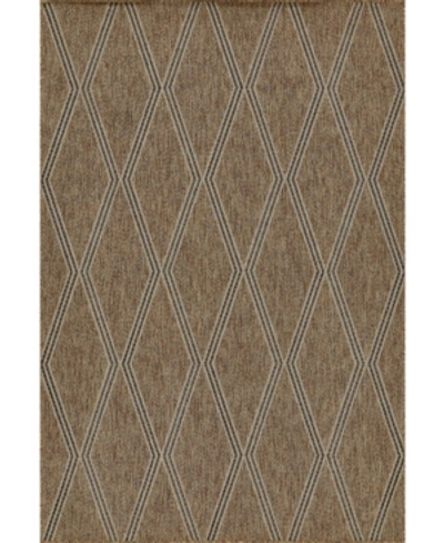 Momeni Hampton Hampoham-5 6'6" X 9' Area Rug In Beige