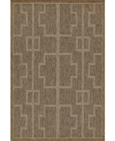 Momeni Hampton Hampoham-1 4'1" X 6' Area Rug In Beige