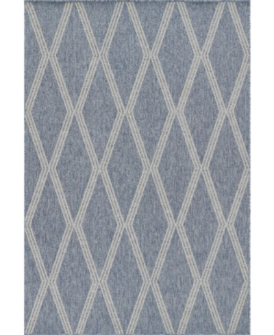 Momeni Hampton Hampoham-5 6'6" X 9' Area Rug In Blue