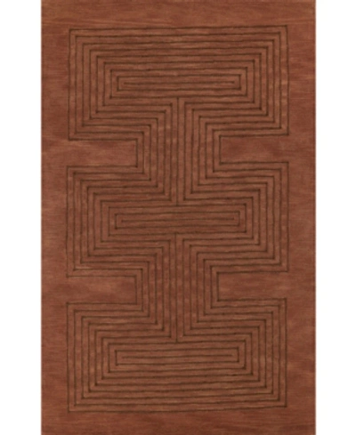 Momeni Simba Simbasim-3 3'6" X 5'6" Area Rug In Copper