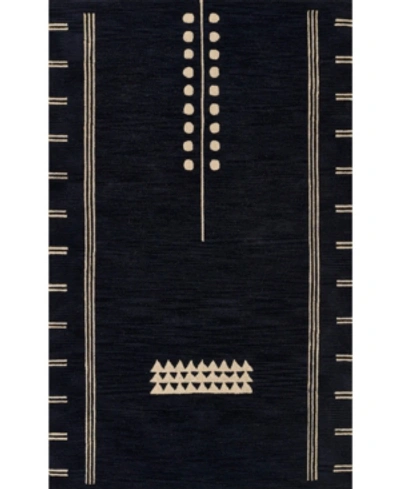 Momeni Simba Simbasim-5 2' X 3' Area Rug In Navy