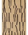 Momeni Simba Simbasim-4 3'6" X 5'6" Area Rug In Ivory