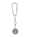 SYMBOLS OF FAITH SILVER-TONE MARY AND CHILD CHARM KEY FOB