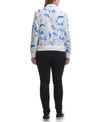 Levi's Plus Size Trendy Melanie Bomber Jacket In Tie Dye