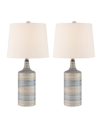 Lite Source Felicia Table Lamp, Set Of 2 In Multi