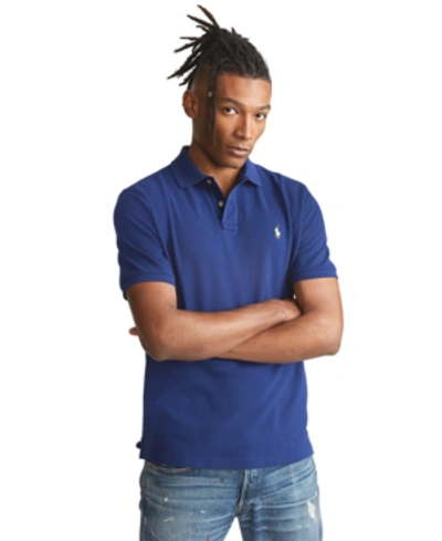 POLO RALPH LAUREN MEN'S CUSTOM SLIM FIT MESH POLO