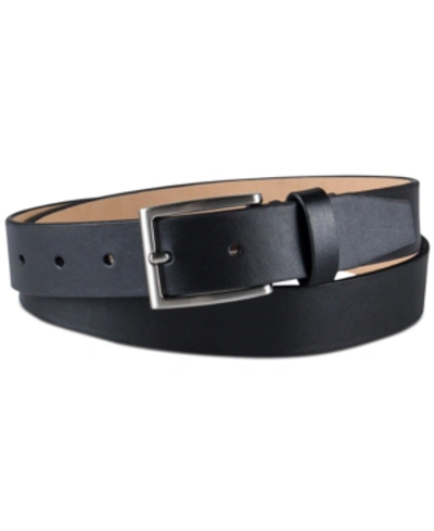 Calvin Klein Men's Slim Minimalist Dress Belt In Black