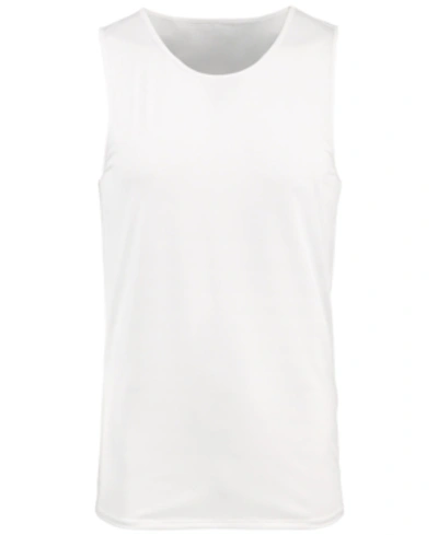 Alfani Men's Air Mesh Undershirt Tank, Created For Macy's In White