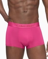Calvin Klein Ck Black Men's Micro Low-rise Trunks In Pink