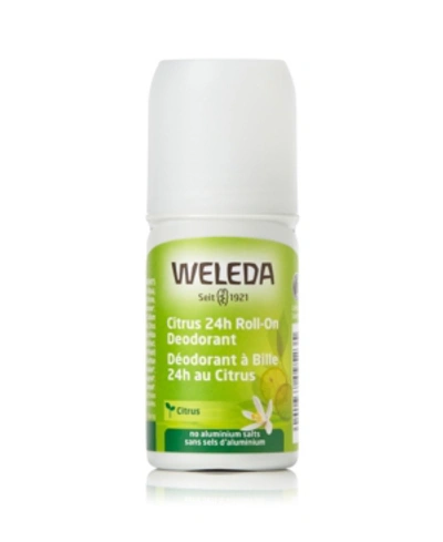 Weleda Citrus 24 Hours Roll-on Deodorant, 1.7 oz