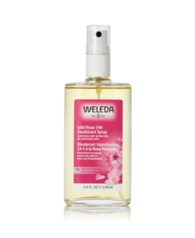 Weleda Wild Rose 24 Hours Deodorant Spray, 3.4 oz