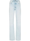 OUR LEGACY EXTENDED LINEAR STRAIGHT-LEG JEANS