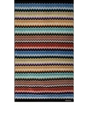 Missoni Multicoloured Adam Printed Cotton Towel In Black