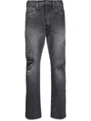 KAPITAL MONKEY CISCO STRAIGHT-LEG JEANS