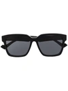 GUCCI SQUARE-FRAME TINTED SUNGLASSES