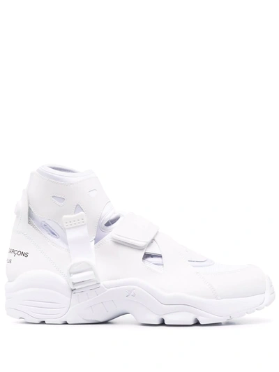 Nike X Comme Des Garçons Air Carnivore Sneakers In White