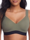 Natori Dynamic Anywhere High Impact Underwire Sports Bra In Rosemary Black